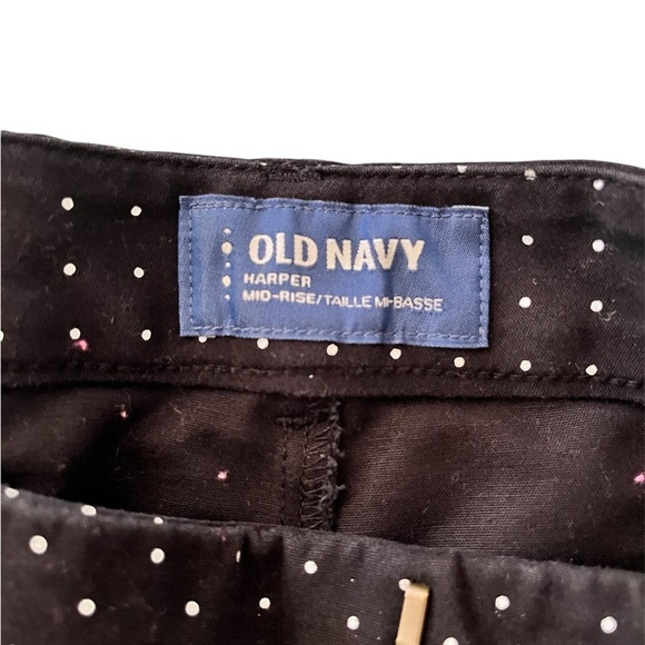 Old Navy Harper Mid-Rise Polka Dot Pants - Picture 4 of 4